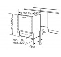 Lavavajillas Integrable BOSCH SMV41D10EU