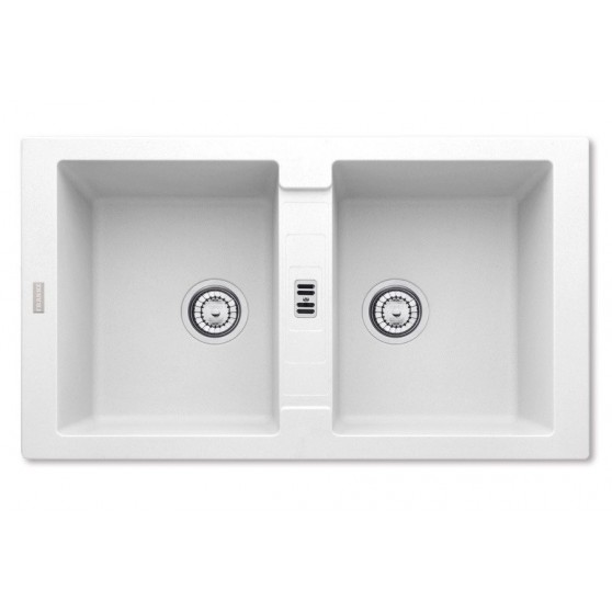 fregadero franke blanco