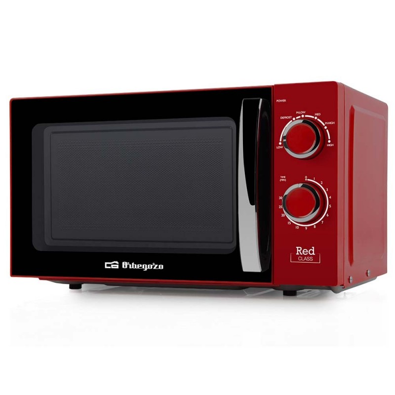 Microondas ORBEGOZO MI2021 Rojo - Devoraprecios