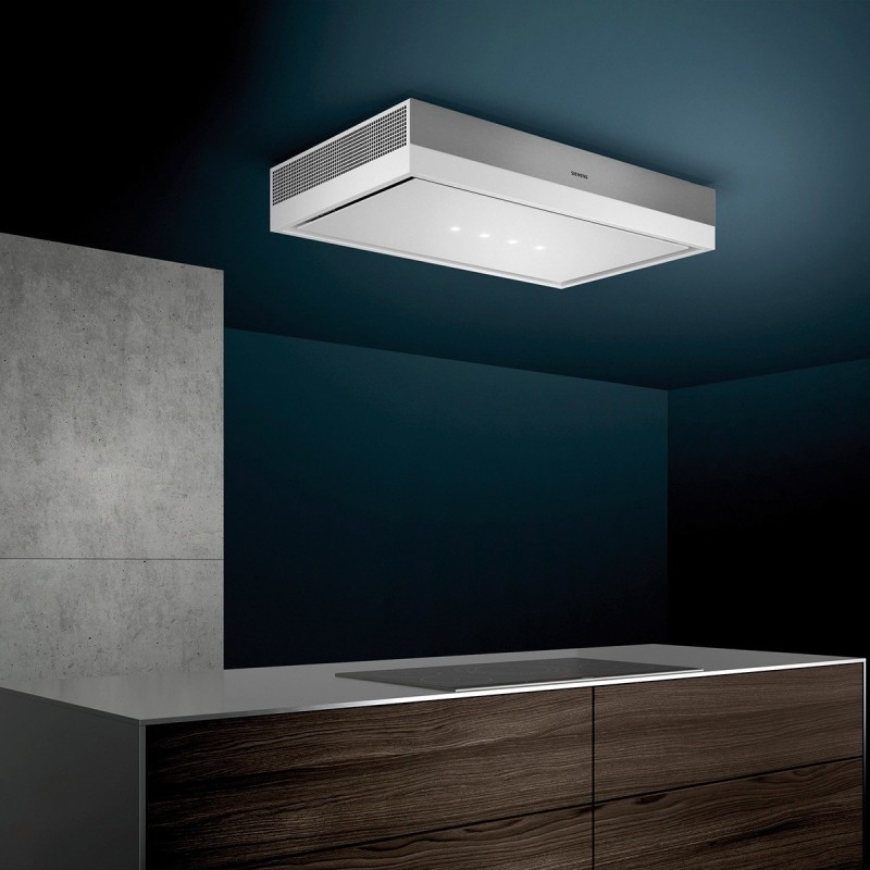 Campana Isla SIEMENS LR16RBQ20 105cm Bco - Devoraprecios