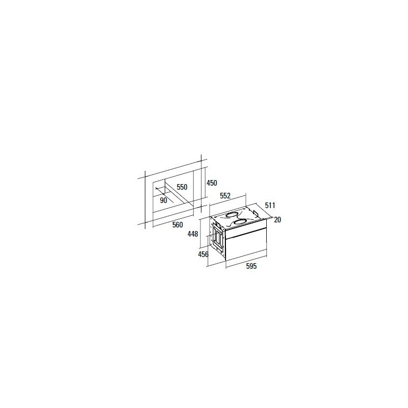 Horno Cata CMD5008X