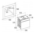 Horno CATA CM760ASBK Negro Fondo Reducido