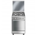 Cocina Gas SMEG CX60SV9 60cm Inox 4f