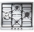 Placa Gas SMEG SER60SGH3 Inox 4f