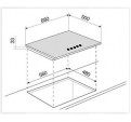 Placa Gas VITROKITCHEN CG72NB But Crista