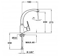 Grifo TEKA MTP 915 Cromo