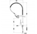 Grifo TEKA MY 174 Cromo Flexible