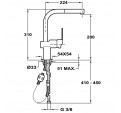 Grifo TEKA MZ 938 Cromo