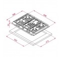 Placa Gas TEKA EX7015GAIALDR Nat 5f