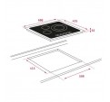 Placa Vitrocermica TEKA TR5300 60x44 3f Bis