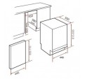 Lavavajillas Integrable TEKA DW8 40 FI 45cm