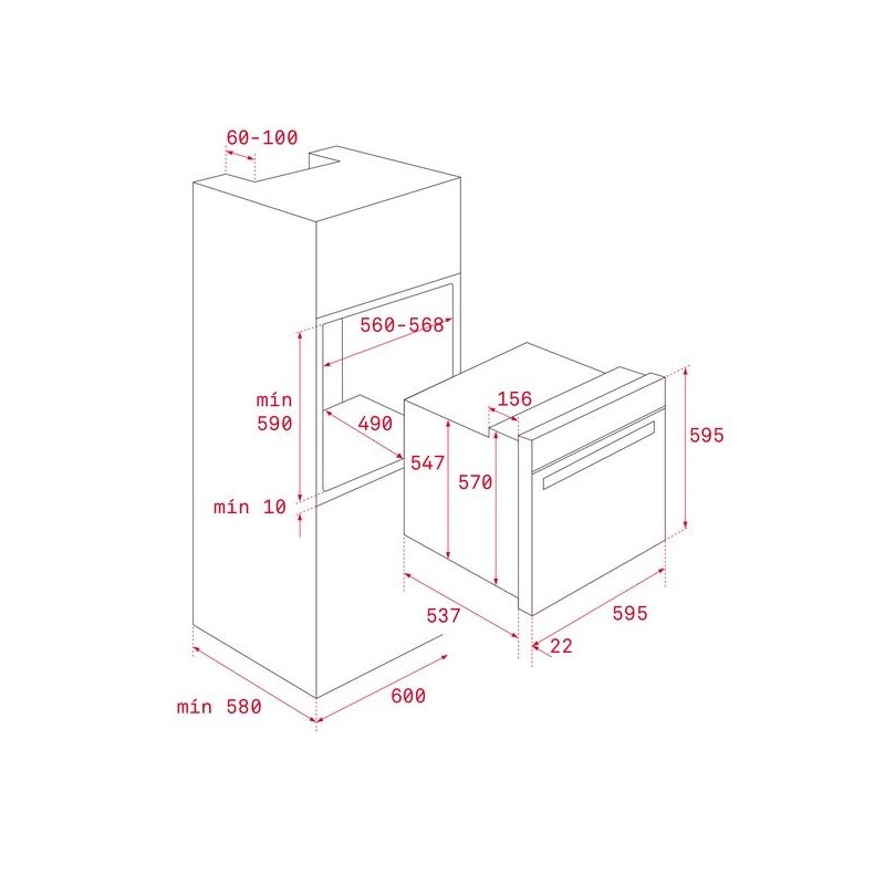 Horno TEKA HSB635 Inox G1n - Devoraprecios