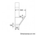 Campana BOSCH DWK98PR20 90cm Blanco