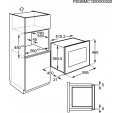 Microondas Integrable AEG MSB2548CM Inox