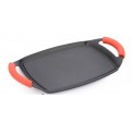 Bandeja Grill ALZA ROUGE 34x22cm