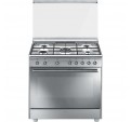 Cocina Gas y Elctrica SMEG SX91SV9 90cm Inox 5f