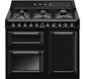 Cocina Gas y Elctrica SMEG TR103BL 100cm Negro 6f