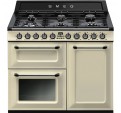 Cocina Gas y Elctrica SMEG TR103P 100cm Crema 6f