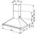 Campana SMEG KD90HXE 90cm Inox