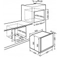 Horno SMEG SF64M3VS Cristal Plata