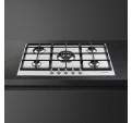 Placa Gas SMEG PX175 72cm Inox 5f