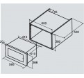 Microondas Integrable CATA MC25GTC Blanco