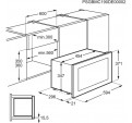 Microondas Integrable AEG MBB1756SEW Bco