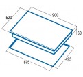 Placa Induccion CATA IDF9012PROBK Flex