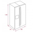 Frigorfico Americano TEKA RLF 74920 Inox 1.79m