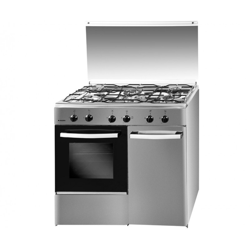 Cocina Gas ASPES ACOP1560X Inox 90cm 5f - Devoraprecios