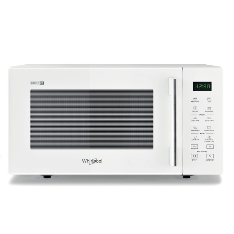 Microondas Digital sin plato de 25 litros Whirlpool