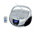 Radio CD NEVIR NVR-480 UB Plata Bluetooth