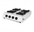 Hornillo de Gas ORBEGOZO FO4000 4 fuegos Blanco