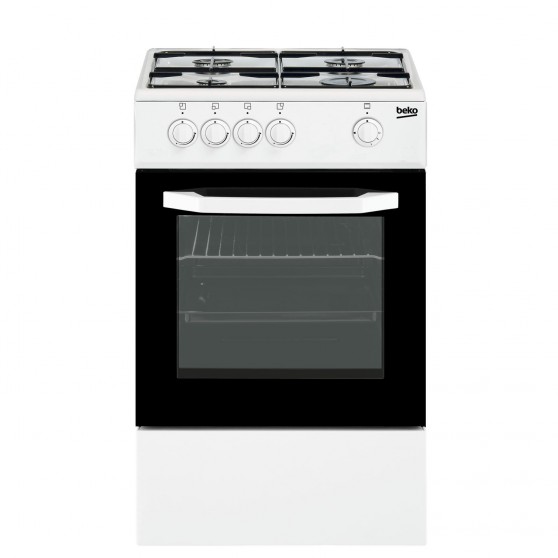 Cocina Gas BEKO CSG42009DW Blanco 4f