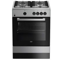 Cocina Gas BEKO FSG62000DXL Inox 4f