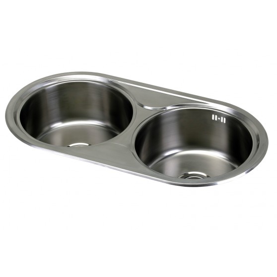 Fregadero CATA R2AG Inox 2C