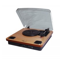 Giradiscos NEVIR NVR805VBU Madera Conversor