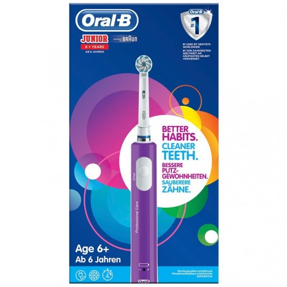 Cepillo Dental ORAL-B D16 Junior Morado