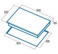 Placa Induccin CATA INSB 9012 BK 5f Flex