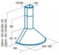 Campana CATA Q 7790BK Negro