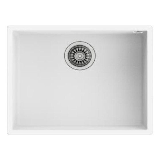 Fregadero TEKA Square 5040 TG Blanco
