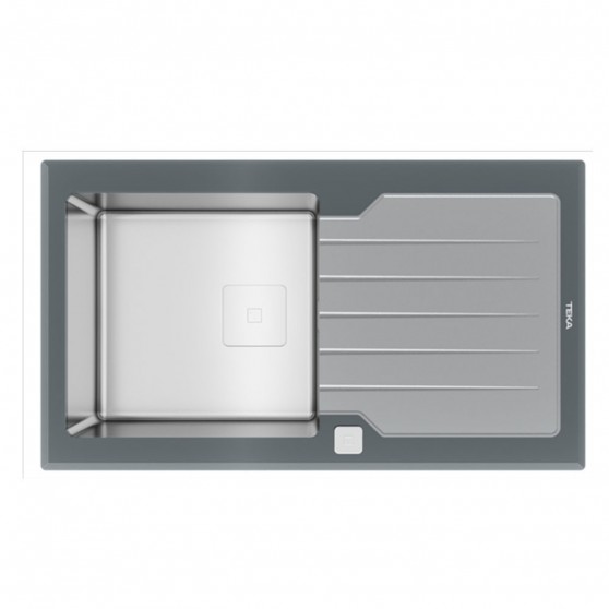 Fregadero TEKA Diamond RS15 1C 1E 86 Stone Grey