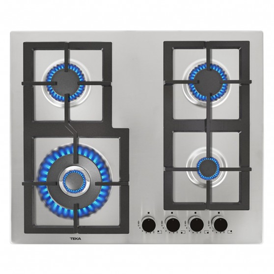 Placa Gas TEKA EFX 60.1 4G AI AL DR CI BTN But Nat
