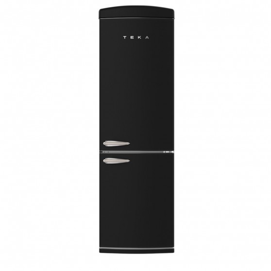 Combi TEKA RBF 78615 RTR Retro Negro 1.90m