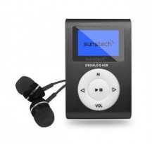MP3 SUNSTECH DEDALOIII 4GB Negro