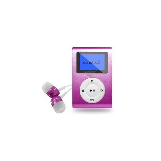 MP3 SUNSTECH DEDALOIII 4GB Rosa