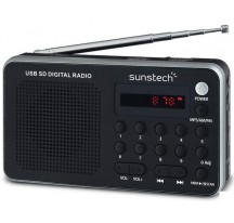 Radio SUNSTECH RPDS32SL Plata LCD