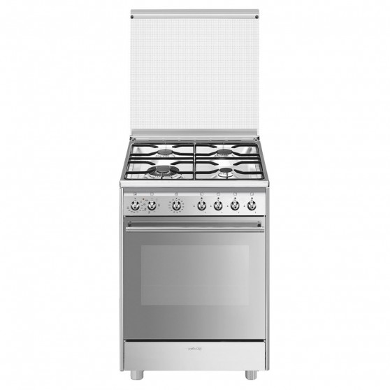 Cocina Gas SMEG CX68M8-1 60cm Inox 4f