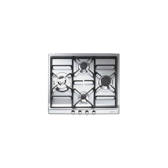 Placa Gas SMEG SER60SGH3 Inox 4f