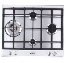 Placa Gas SMEG SLR64SGH 60cm Inox 4f